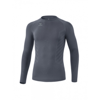 Erima Functional Underwear Long Sleeve Athletic Round Neck (seamless) grey Men